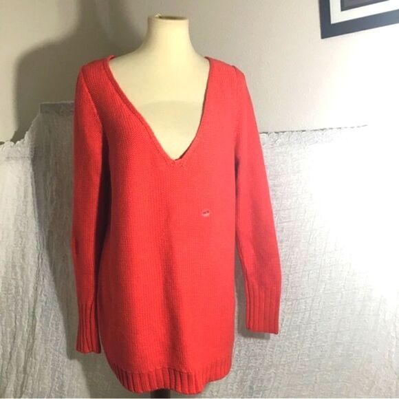 Lane Bryant NWT Orange Sweater Top Size 14/16 - Picture 1 of 9